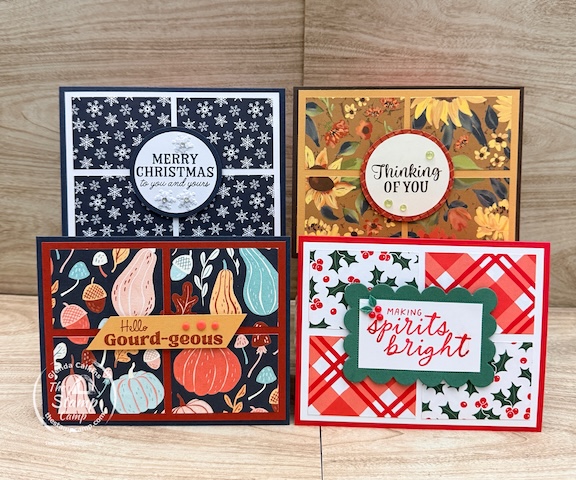 beginner card sketch ideas from the stamp camp