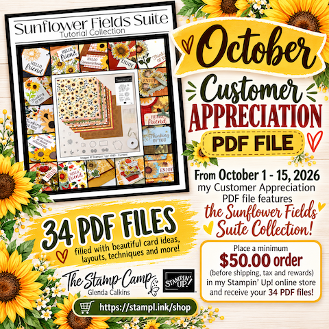 Stamping Specials October Customer Appreciation